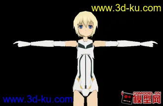 3D打印模型PSP武装神姬-妹纸一个的图片