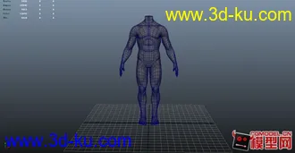 3D打印模型优秀男人体一枚的图片