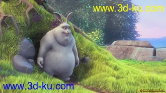 Big Buck Bunny 大雄兔_超级英雄蜻蜓侠 绑定模型的图片