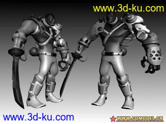 3D打印模型刃拳的图片
