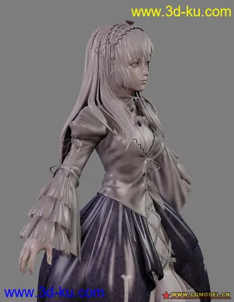 3D打印模型高精度 夜葬アリス 水銀燈 首度登場的图片