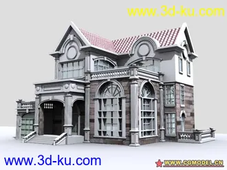 3D打印模型又一别墅的图片