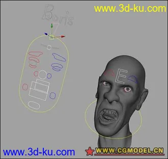 3D打印模型大师表情！！！！的图片