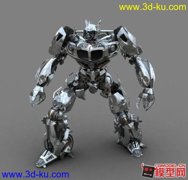 变形金钢_爵士 3D模型的图片1