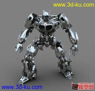 变形金钢_爵士 3D模型的图片
