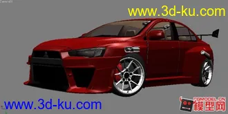 3D打印模型赛车的图片