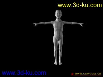 3D打印模型转贴一个精细小男孩，要的话拿去的图片