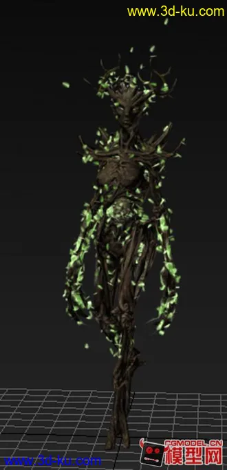 3D打印模型上古卷轴5 树精灵的图片