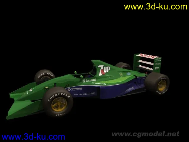 几辆F1赛车模型的图片1