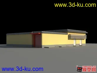 3D打印模型民房的图片