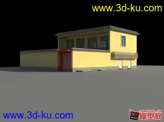 3D打印模型民房的图片