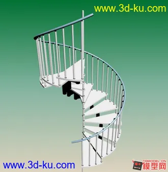 3D打印模型楼梯素材场景一枚的图片