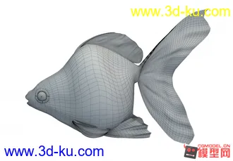 3D打印模型金鱼一枚的图片