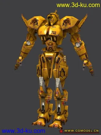 3D打印模型很强质感的机器人。。。分享的图片