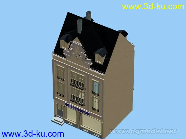 一些欧式城镇房屋模型的图片3
