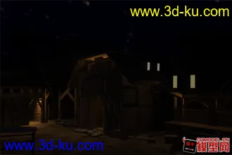 3D打印模型木房子的图片