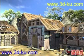 3D打印模型木房子的图片