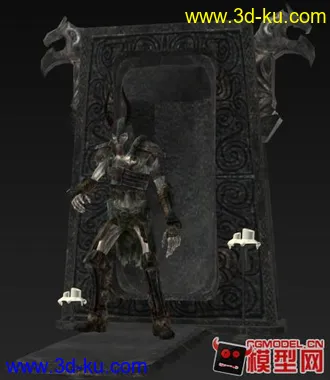 3D打印模型上古卷轴5的僵尸大将的图片