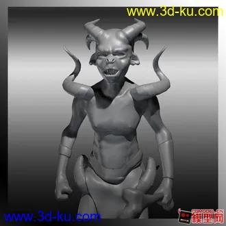 3D打印模型食人哥布林还是地精？谁知道它的品种？？的图片