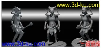 3D打印模型食人哥布林还是地精？谁知道它的品种？？的图片