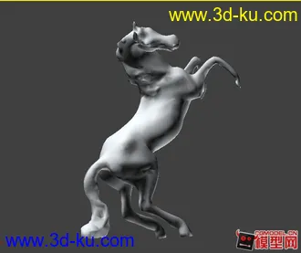 3D打印模型马的图片
