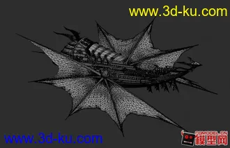 船  战船 飞船 梦幻之船 模型的图片