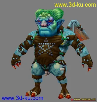 3D打印模型小怪物。。。。的图片