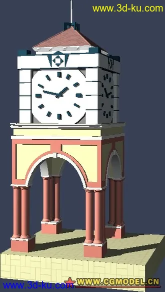 9个钟楼的模型的图片