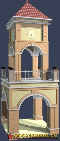 9个钟楼的模型的图片2