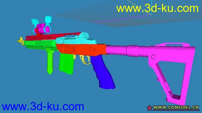 mk14步枪模型的图片2