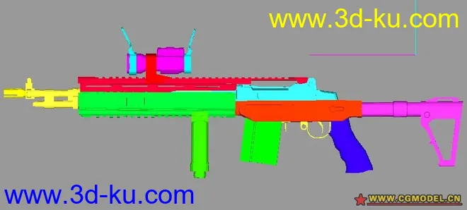mk14步枪模型的图片3
