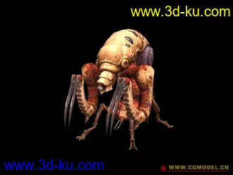 3D打印模型一个小怪物的图片