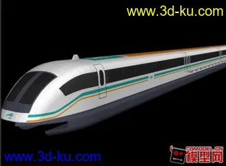 3D打印模型磁悬浮列车的图片
