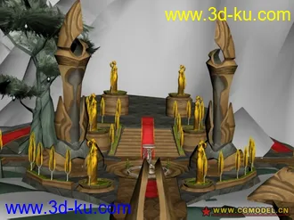 WOW沙塔斯城模型的图片