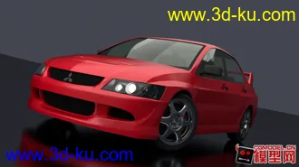 Blender 小汽车模型一个的图片
