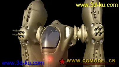 科幻炮艇1 maya科幻系列模型的图片1