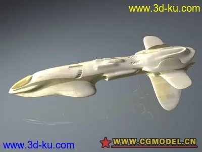 科幻炮艇3 maya科幻系列模型的图片2