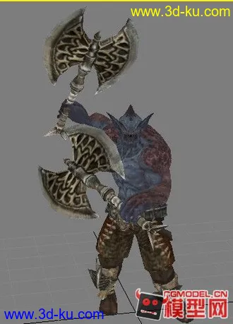 3D打印模型怪物有6个动作 做得不是很好.请给个意见 谢谢！的图片