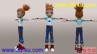 3D打印模型自己做的萝莉小女孩，喜欢的带走的图片