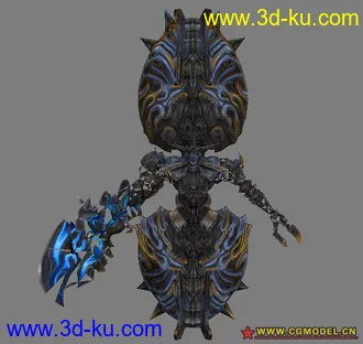 3D打印模型召唤兽-巨蟹座 斷罪の暴君的图片