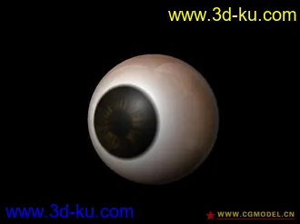 3D打印模型眼睛的图片