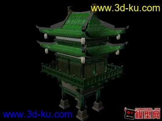 塔樓模型的图片