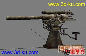 3D打印模型《战地1918》AA防空火炮的图片