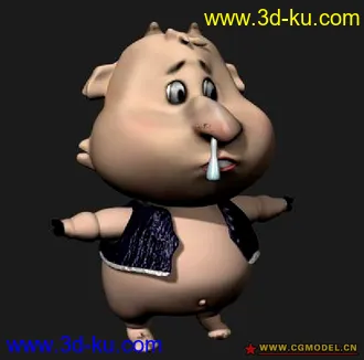 3D打印模型原创胖羊的图片