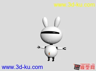 3D打印模型机械兔子的图片