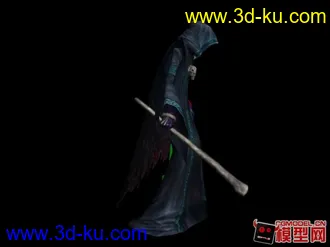 3D打印模型巫师有  骨骼有     全套动作和贴图，希望能帮到大家的图片