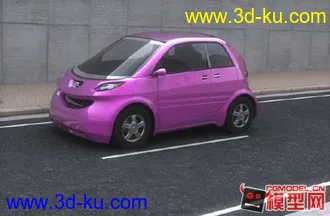 3D打印模型概念车  smart  小型车 汽车的图片