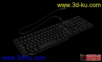 3D打印模型键盘 电脑的图片