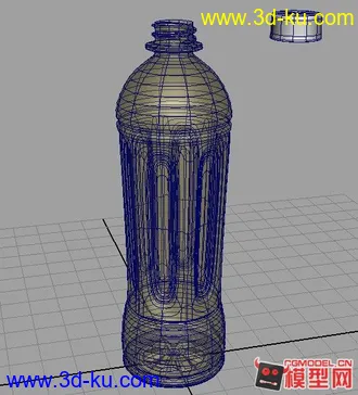 3D打印模型练习作品！！！饮料瓶的图片