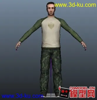 人物模型  下载的图片